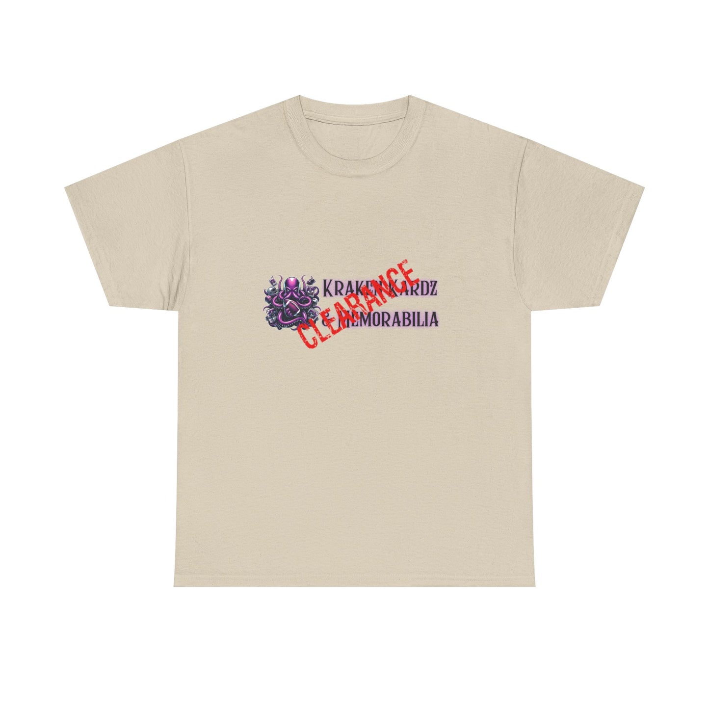 Kraken Kardz & Memorabilia Unisex Heavy Cotton Tee - Clearance