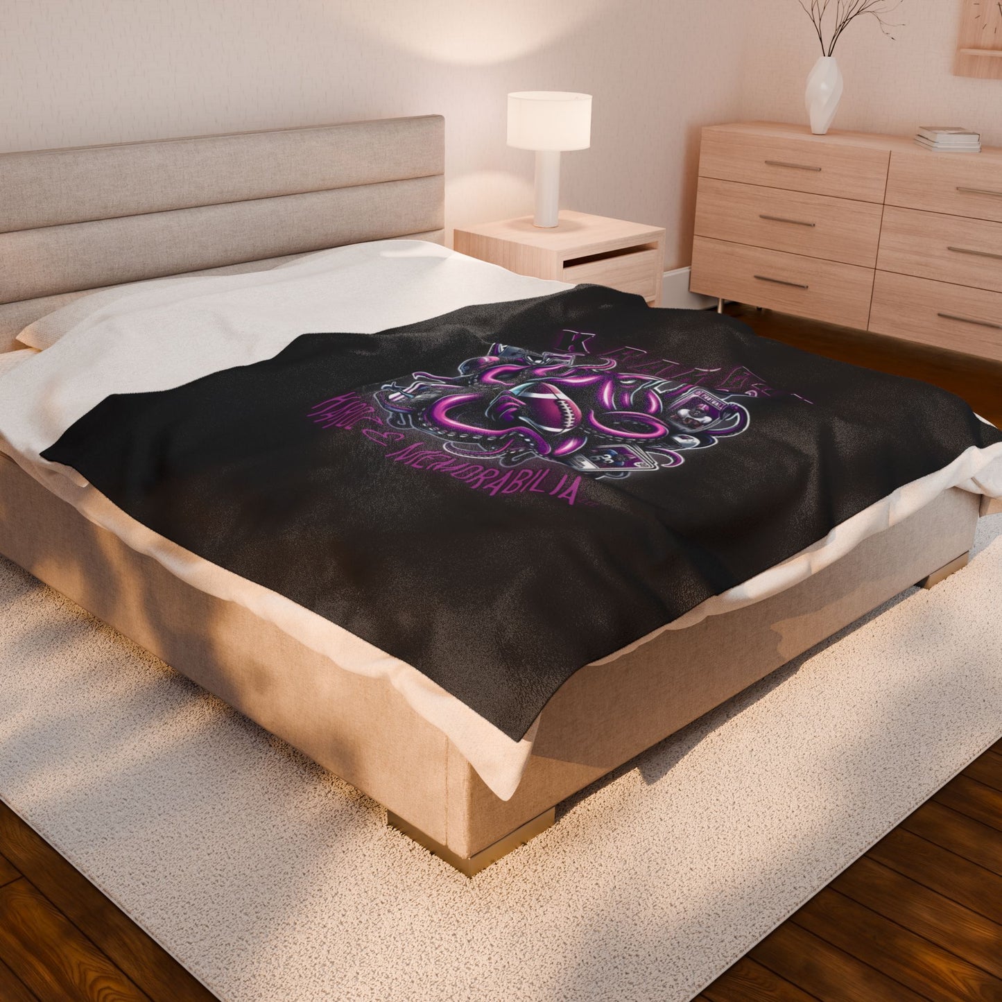 Kraken Kardz & Memorabilia Plush Blanket - Cozy Throw