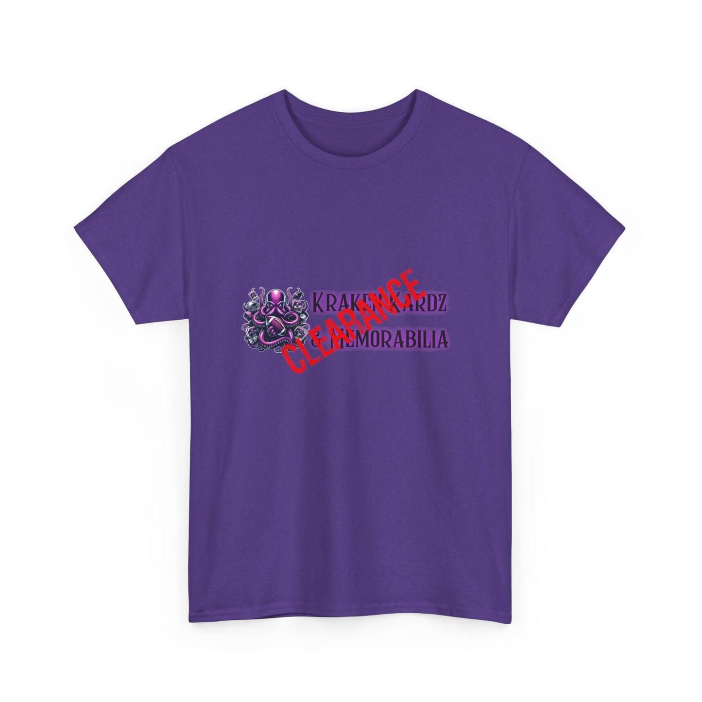 Kraken Kardz & Memorabilia Unisex Heavy Cotton Tee - Clearance