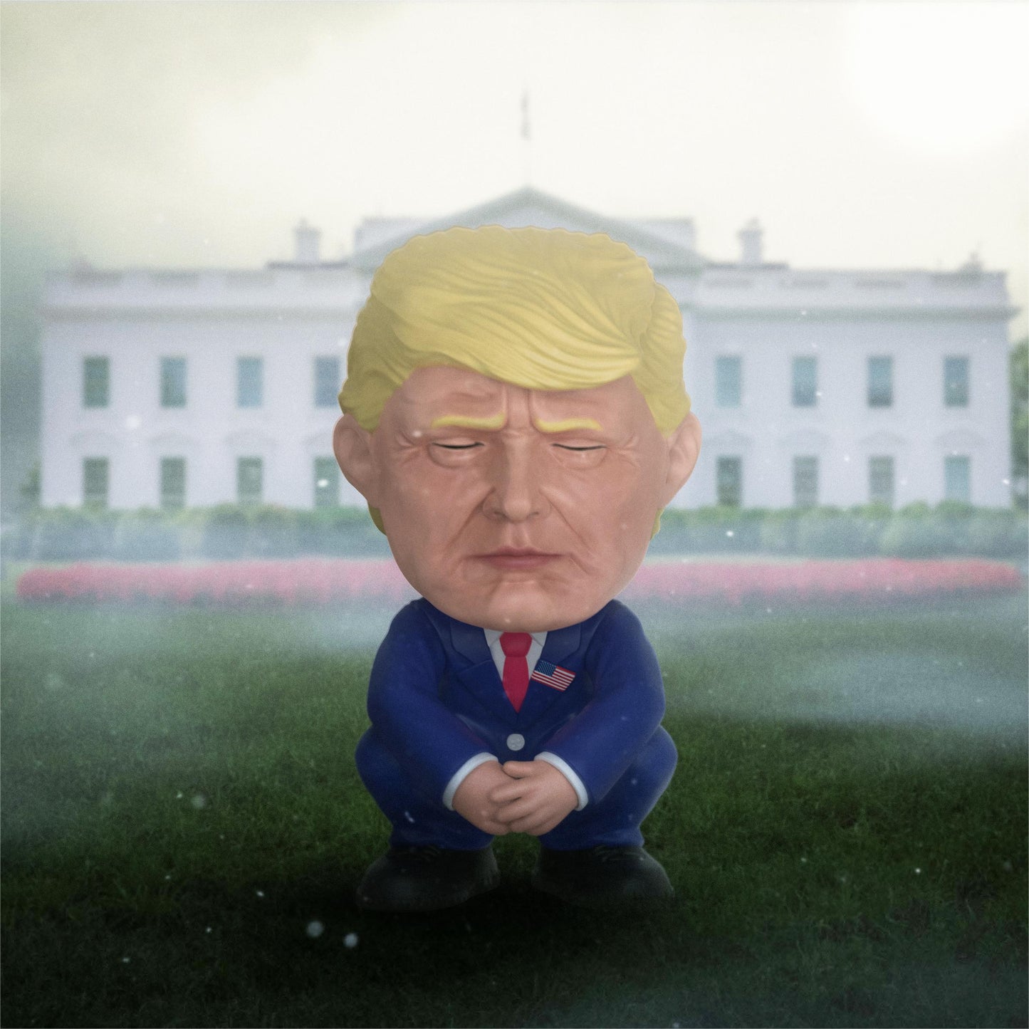 MNDSTYL Donald Trump - Asian Squat