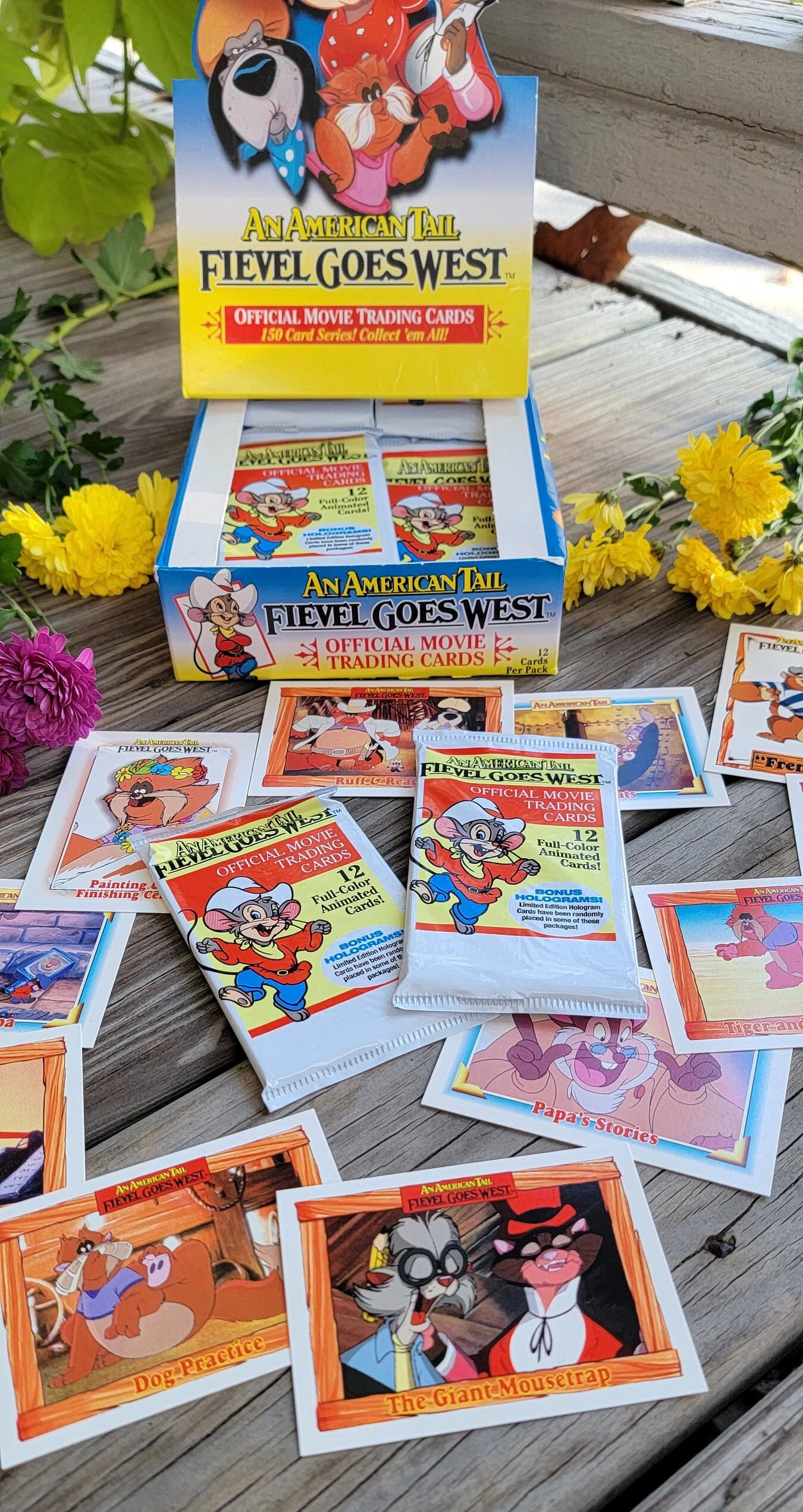 1991 Impel An American Tail: Fievel Goes West – Retail 12 Card Pack