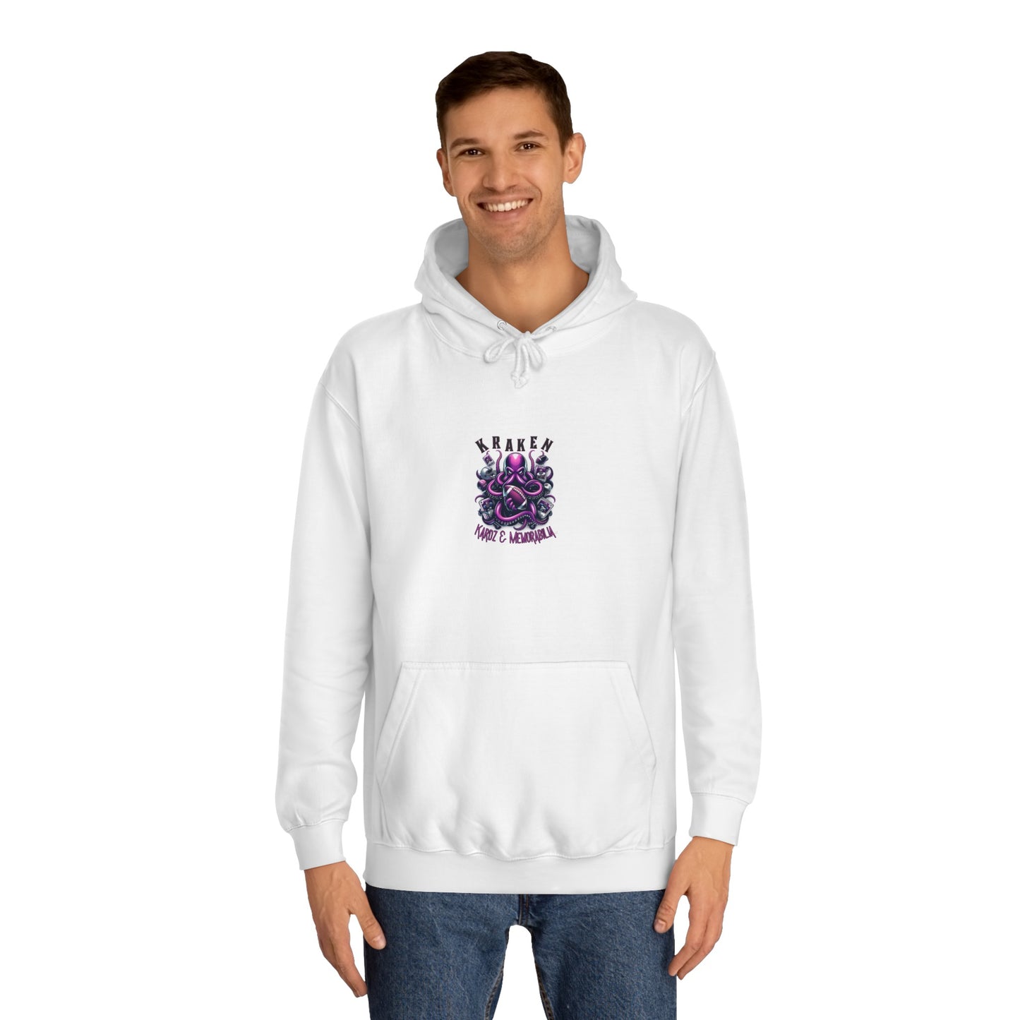 Unisex College Hoodie - Lets Get Kraken