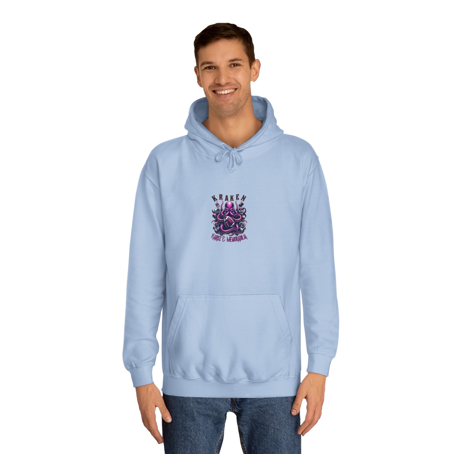 Unisex College Hoodie - Lets Get Kraken