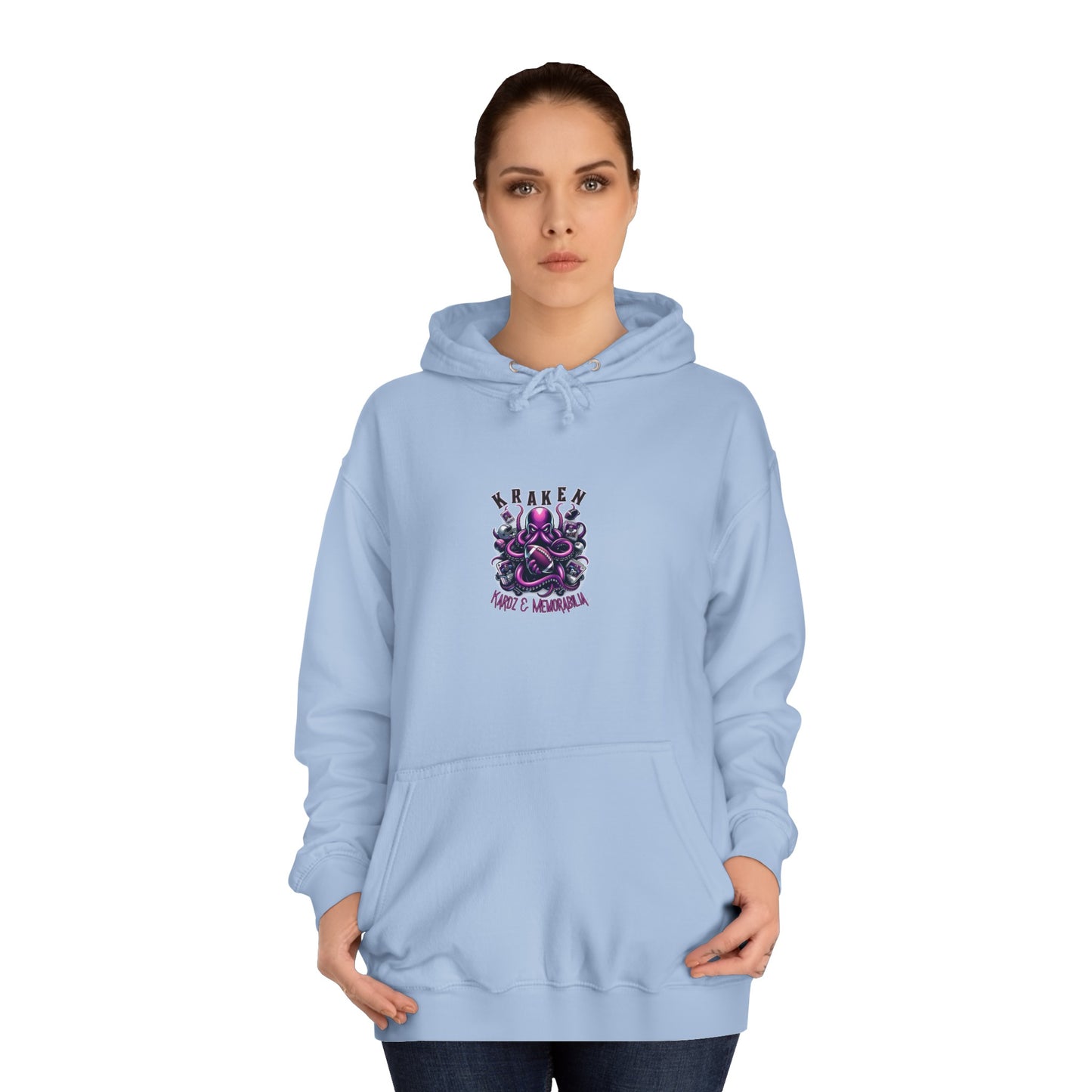 Unisex College Hoodie - Lets Get Kraken