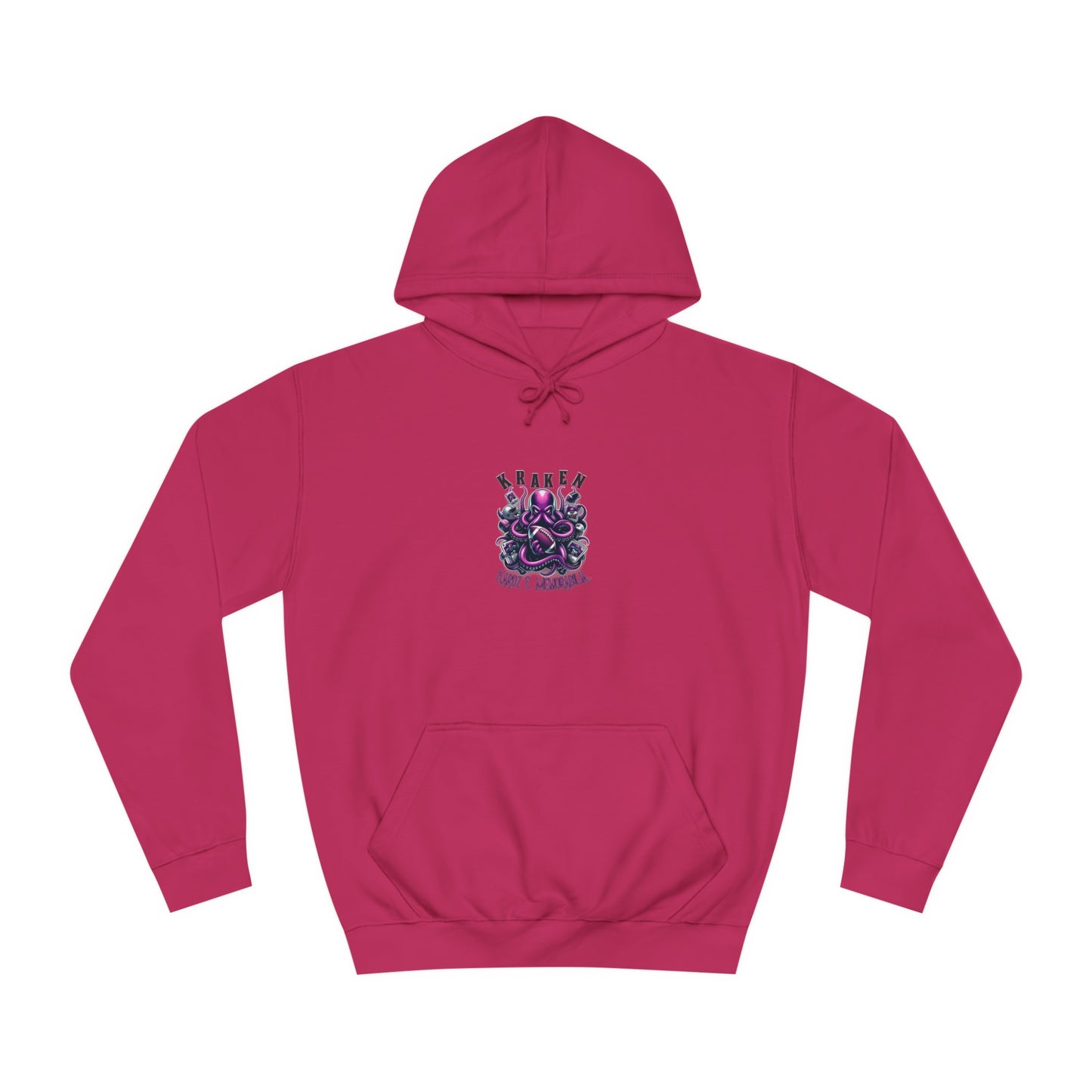 Unisex College Hoodie - Lets Get Kraken