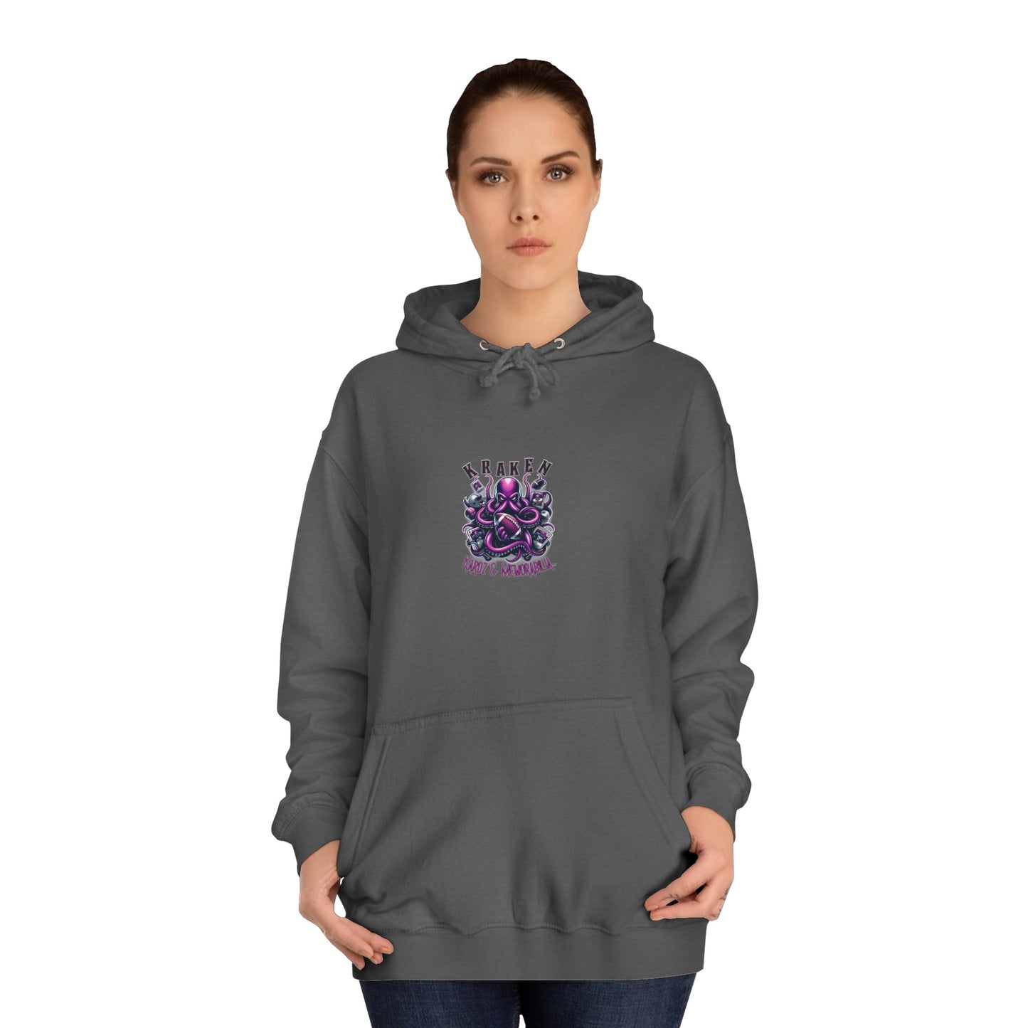 Unisex College Hoodie - Lets Get Kraken