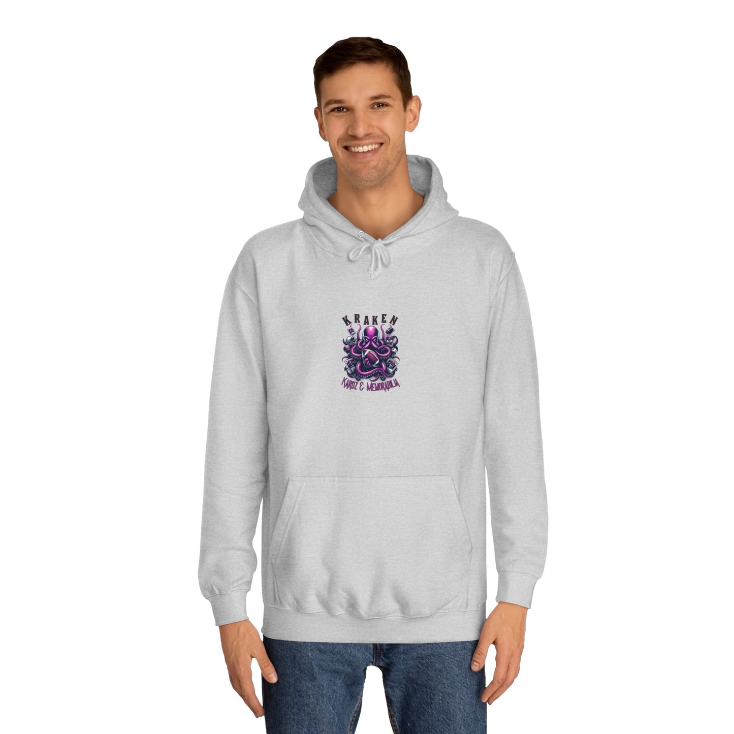 Unisex College Hoodie - Lets Get Kraken