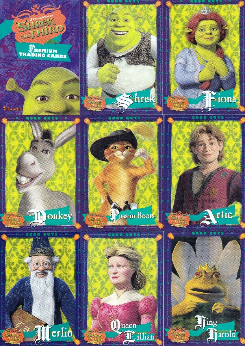 Shrek the Third (Inkworks) 2 Pack Blister